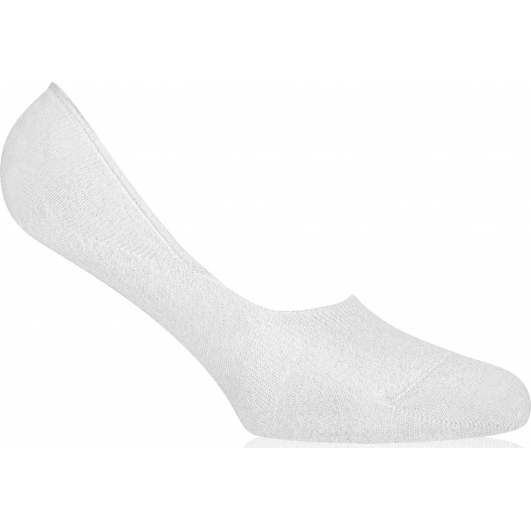 Rohner Invisible Low Daily Socks (Cotton) white - 2 pairs